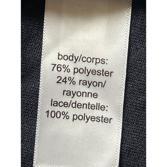 Maurice’s Navy Open Front Cardigan With Lace Detail, Long Sleeves Size XS - Picture 6 of 8